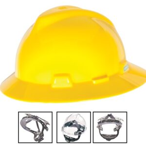 Mũ bảo hộ vành rộng MSA V-Gard (màu vàng)