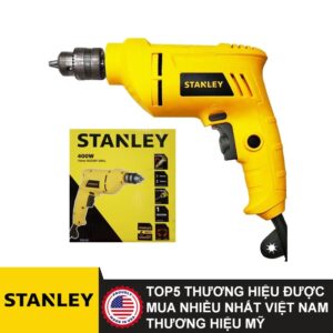 Máy khoan sắt 10mm 400W Stanley STEL101