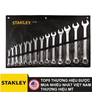Bộ cờ lê vòng miệng hệ inch 14 chi tiết Stanley 87-709-1