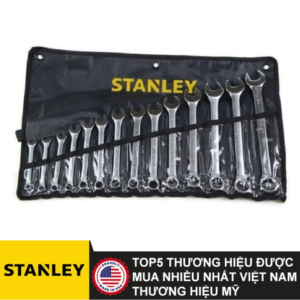Bộ cờ lê đầu tròng, đầu mở 14 chiếc 8-24mm Stanley 80-946