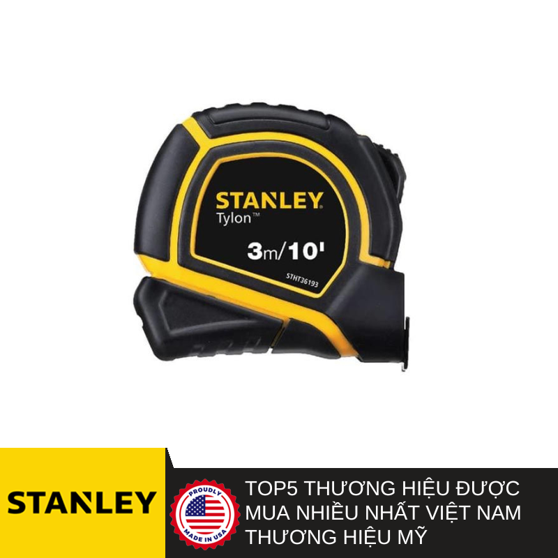 Thước cuốn tylon 3m Stanley STHT36193