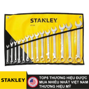 Bộ cờ lê đầu tròng, đầu mở 14 chiếc 8,9,10,11,12,13,14,15,16,17,19,21,22,24mm Stanley 87-036-1-22