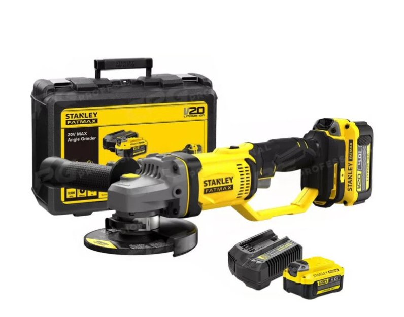 Máy mài cầm tay 20V Stanley SCG400M2K-B1