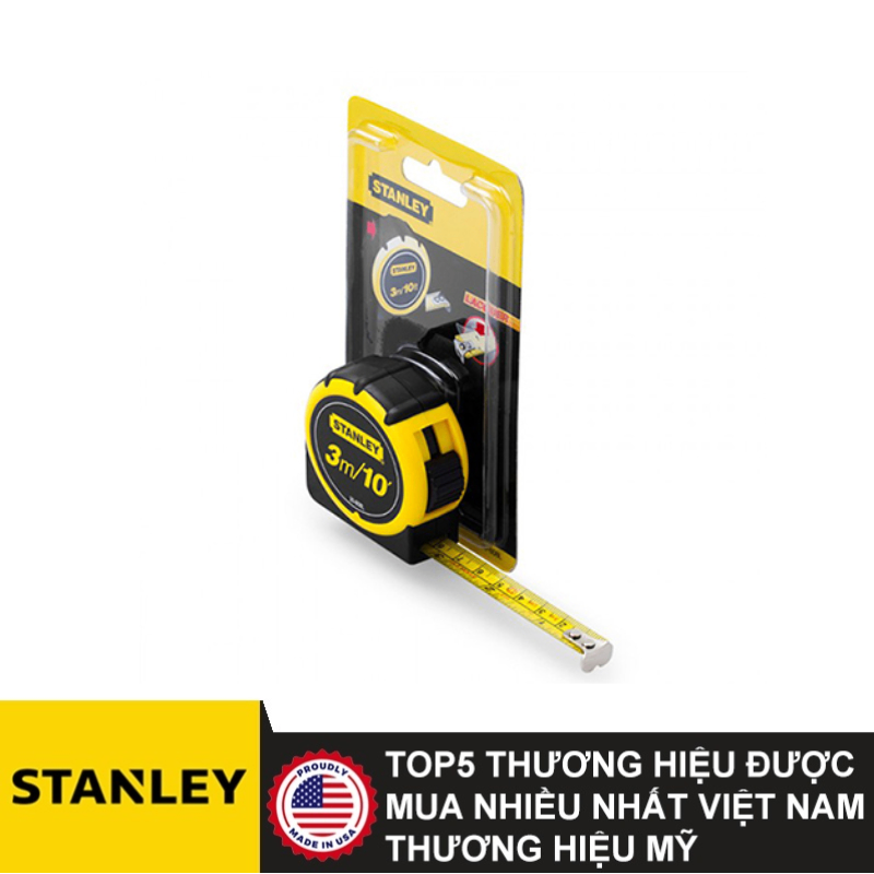 Thước cuốn thép 3m Stanley 30-608L