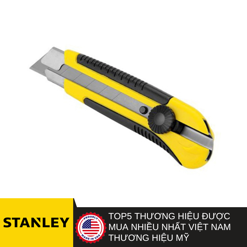 Dao rọc cáp cán nhựa 7"/180mm Stanley 10-425