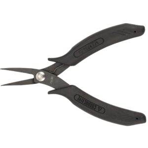 Kìm nhọn mũi cong điện tử 5" SATA 75131 (125mm)