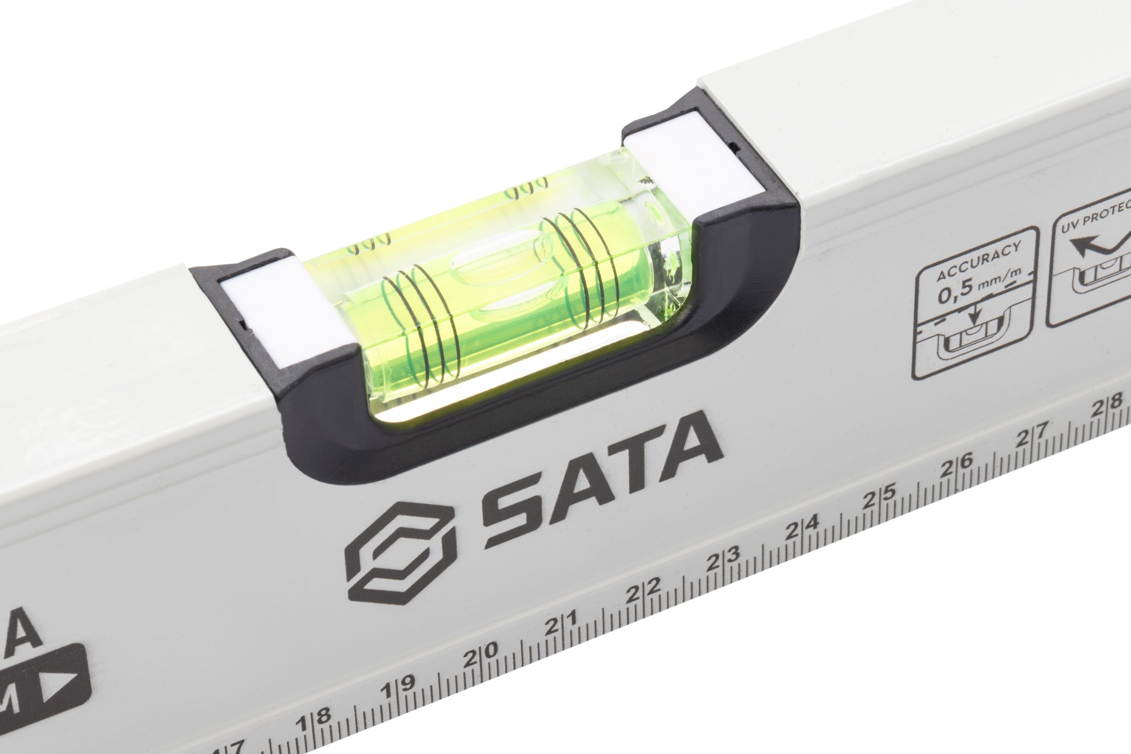 Thước thủy nhôm 24"/60cm Sata 91603A - Ảnh 5