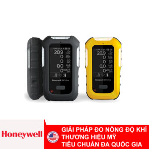 Máy dò 5 khí BW Ultra Honeywell HU‑X1W1H1M1S1 (O2, LEL, H2S, CO, SO2), Màu vàng