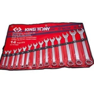 Bộ cờ lê vòng miệng 14 chi tiết Kingtony 1214MR 10 - 32mm