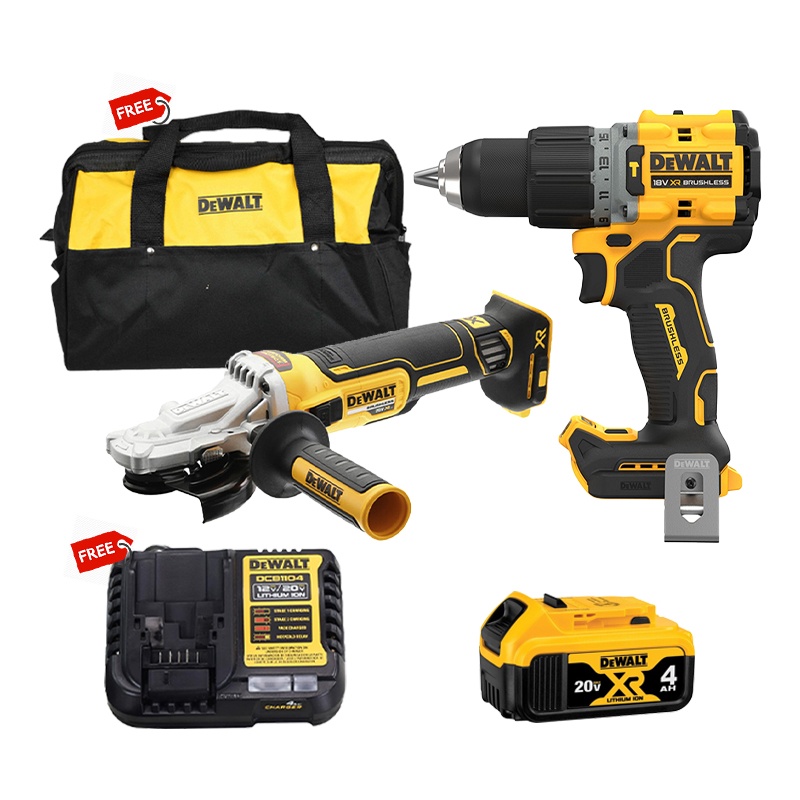 Combo Chuyên Dụng DeWalt (DCD805N & DCG405FN)
