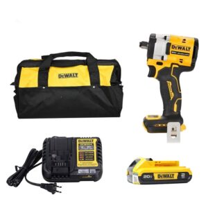 Combo Dewalt - Máy vặn ốc DCF922 + Pin 20V 2.0Ah + Đế Sạc DCB1104 - Tặng túi đựng dụng cụ