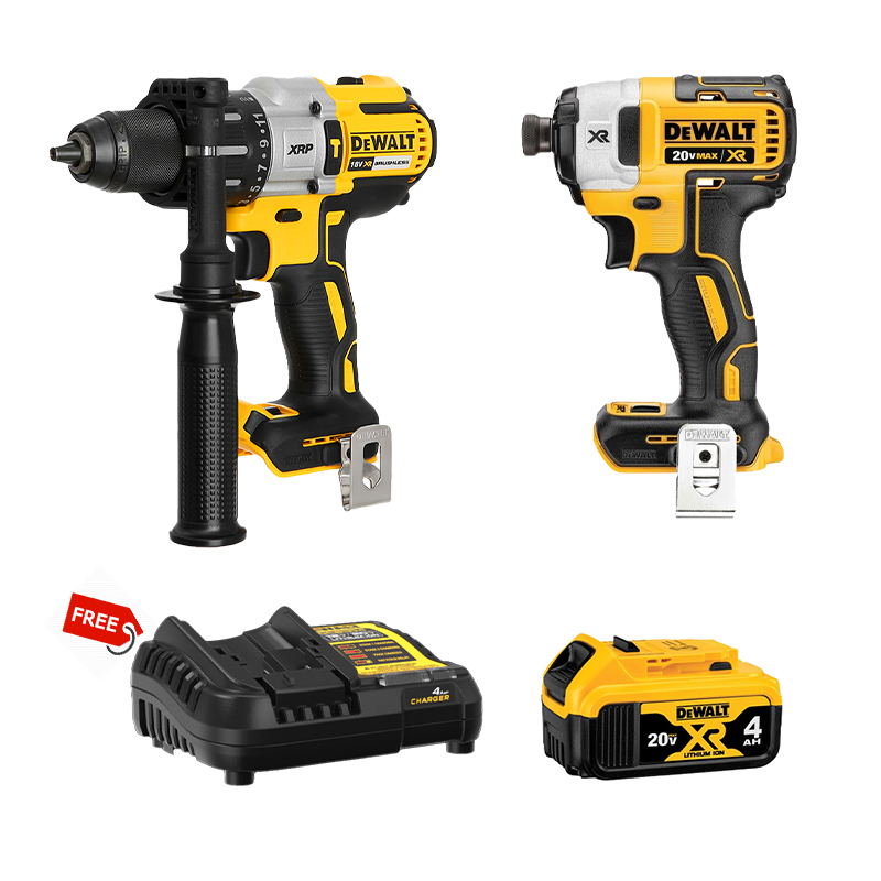 Combo Siêu Cường DeWalt (DCD996N & DCF887N)