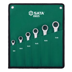 Bộ cờ lê 2 đầu vòng 8-19mm Sata 09025