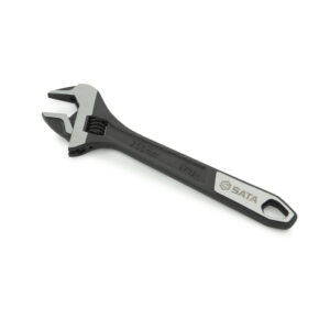 Mỏ lết đen mở ngàm 10"/262mm Sata 47124