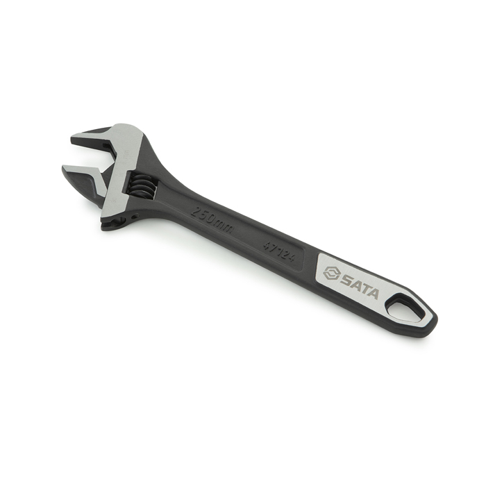 Mỏ lết đen mở ngàm 8"/212mm Sata 47123