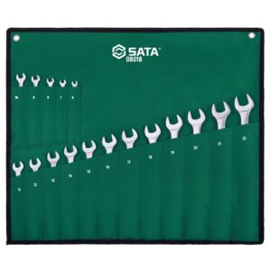 Bộ cờ lê vòng miệng 17 chi tiết Sata 08018
