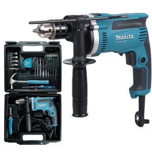 Máy khoan búa 710W Makita M8100KX2B (26 phụ kiện)
