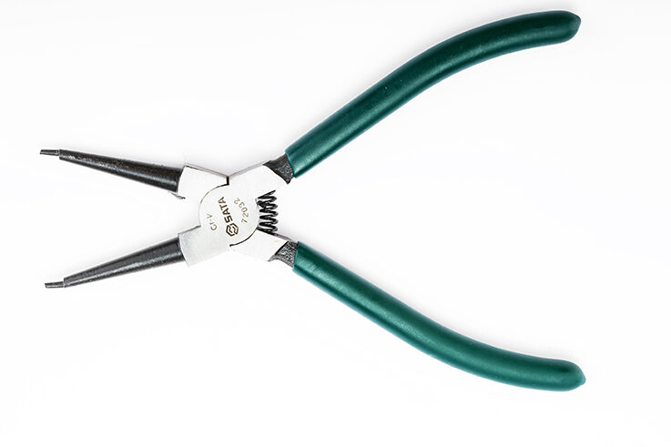 Kìm lấy phe trong mũi thẳng 7"/178mm Sata 72032