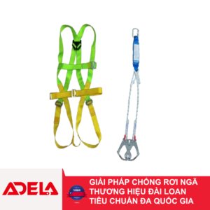 Dây đai toàn thân + dây treo giảm sốc 2 móc Adela H-4501+EW-32