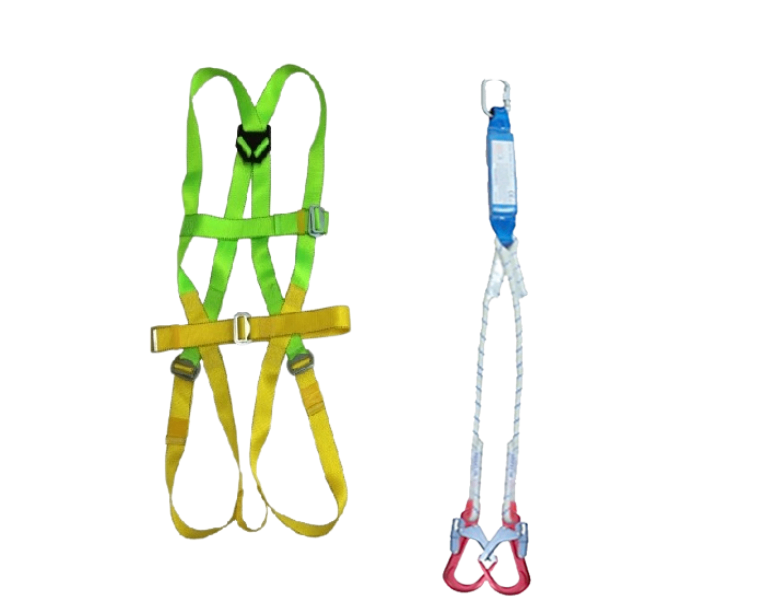 Dây đai toàn thân + dây treo giảm sốc 2 móc nhôm Adela H-4501+EW-71052