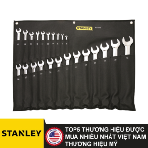 Bộ cờ lê vòng miệng 23 chi tiết 6-32mm Stanley 93-616