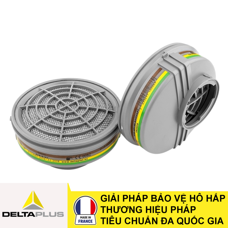 Bộ 2 phin lọc hơi hữu cơ M6000ABEK1 Deltaplus