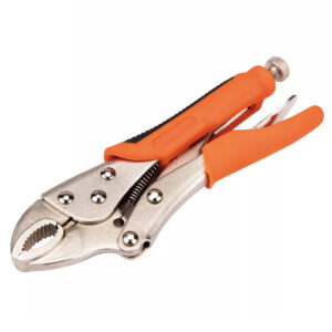 Kìm bấm chết hàm cong Kendo chiều dài từ 7 inch (180mm ) cán bọc nhựa, vật liệu thép carbon