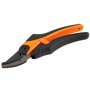 Kéo cắt cành hàm cong cán nhôm và TPR Kendo 60118, kích thước 180mm (7 inch)