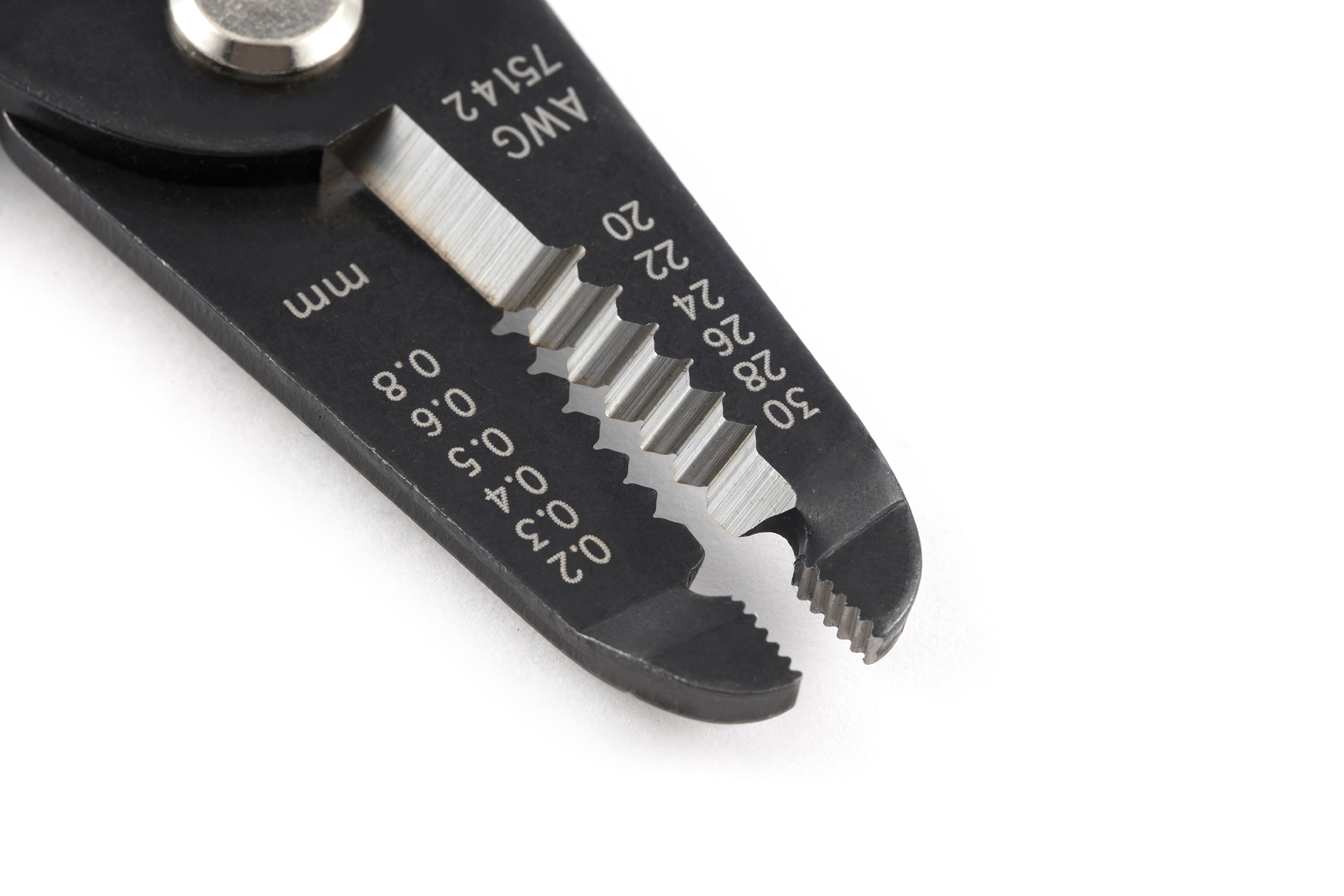 Kìm tuốt dây điện Ø0.8-2.6mm Sata 75141 - Ảnh 4