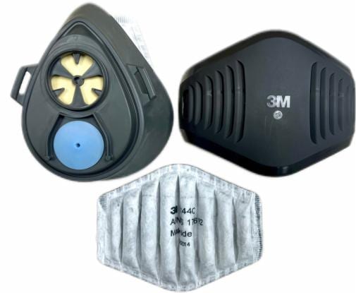 Bộ dụng cụ bảo vệ hô hấp 3M™ Waffle 3200/5700/5744 (5 tấm lọc), 20 bộ/1  thùng | 3M Việt Nam