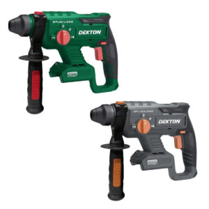 Máy khoan bê tông 3 chức năng Dekton M21-RH2603CP dùng pin 21V, lực đập 2.6J, đuôi gài SDS-Plus