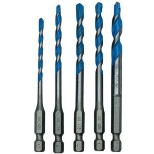 Vỉ 5 mũi khoan đa năng Bosch 2608900585 đường kính 4mm - 8mm, đuôi lục giác Hex-9