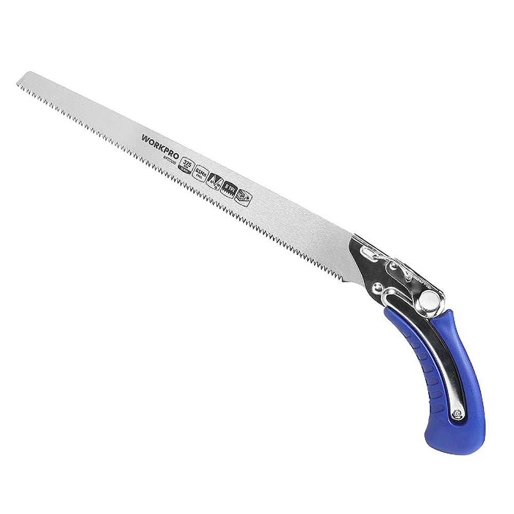 Cưa gỗ cầm tay cán cong, kích thước 330mm Workpro WP333008