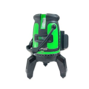 Máy cân mực Laser 5 tia xanh Akuza AK-225G, dùng pin 4.800mAh, phạm vi đo 20m, xoay được 360 độ