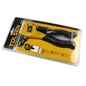 Kìm bấm Rivet công nghiệp 8" Tolsen 43099 (190mm - Rút nhôm/Sắt/Inox)