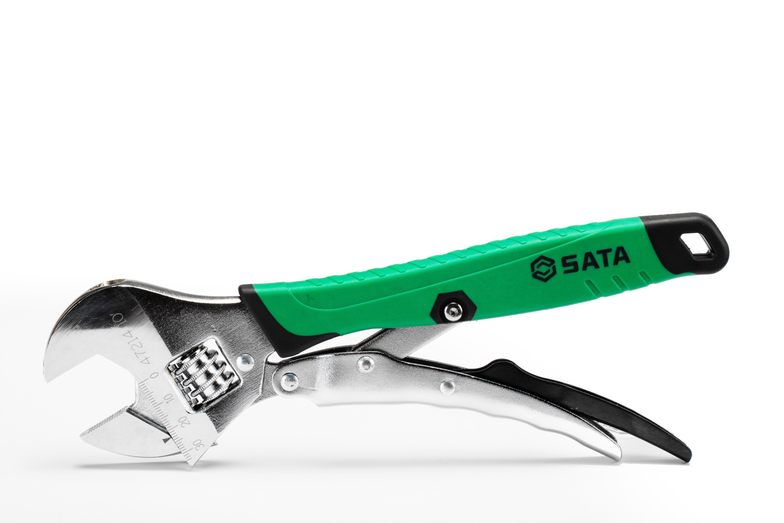 Mỏ lết khóa ngàm cờ lê SATA 47214 10''