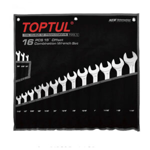 Bộ cờ lê vòng miệng hệ inch TOPTUL GPBW1601