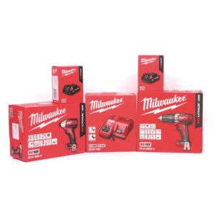 Combo Milwaukee M18 BPD & M18 BID (2 Pin + 1 Sạc)