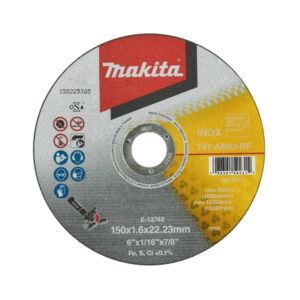 Đá cắt mỏng cho inox A60U 150x1.6x22.23mm Makita E-22458