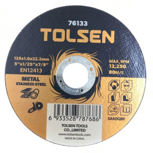 Đá cắt sắt & Inox mỏng 125mm Tolsen 76133