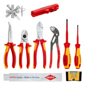 Bộ dụng cụ bảo trì thiết bị điện 1000V 10 chi tiết Knipex 00 20 90 V01