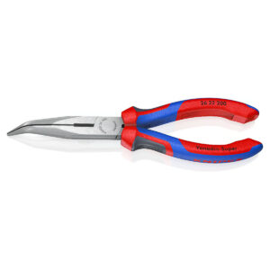 Kìm mũi nhọn mỏ cong 200mm KNIPEX - Thép điện Vanadium (Mạ Atramentized)