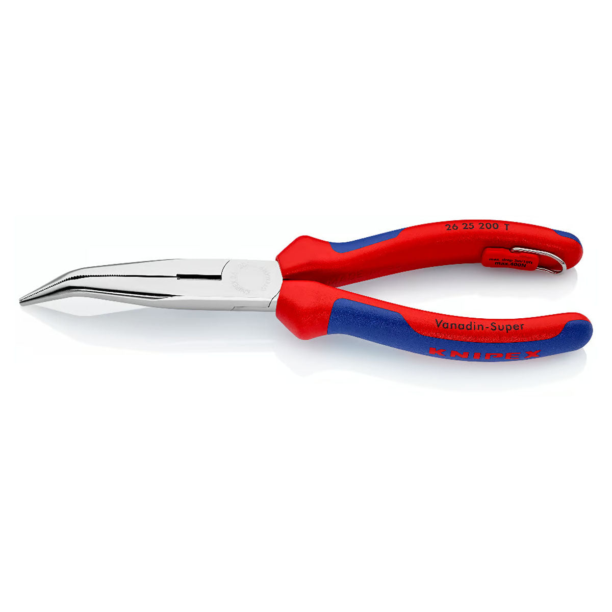 Kìm nhọn mũi cong 40° KNIPEX 200mm (Mạ Chrome cao cấp)