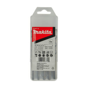 Bộ 5 mũi khoan tường TCT đuôi trơn Makita D-20719 ( Cấp 2 sao )