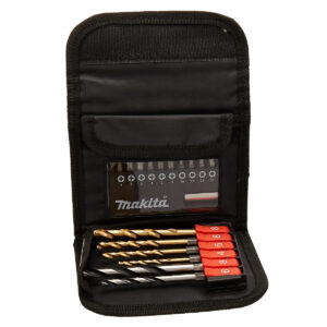 Bộ mũi khoan gỗ, thép kết hợp mũi vặn vít 17 chi tiết Makita D-31893 đuôi lục giác 6.35mm ( 1/4 inch )