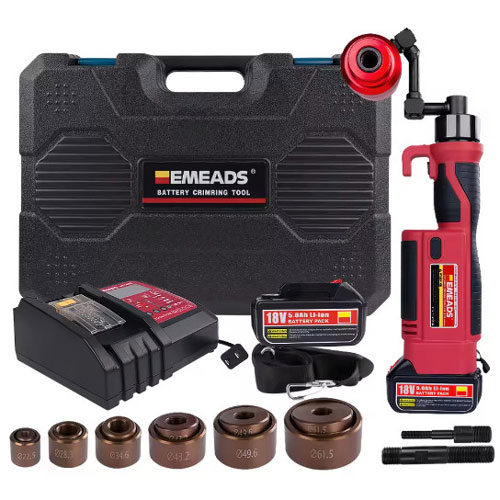 máy đột thủy lực cầm tay dùng pin