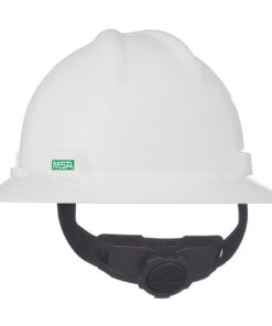 Nón bảo hộ, vành rộng MSA V-Gard hệ thống treo 4 điểm Fas-Trac III, điều chỉnh bằng núm vặn