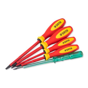 1. Tên sản phẩm tối ưu Bộ tua vít cách điện 1000V 5 chi tiết Sata 09302 (Made in Germany)