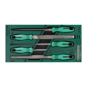 Khay đựng dũa 8 chi tiết bỏ khay tủ đồ nghề SATA 09910A