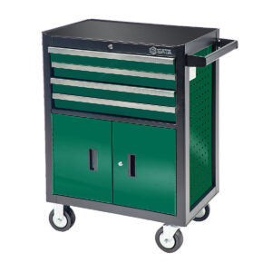 Bộ xe đẩy chứa dụng cụ sửa chữa ô tô SATA 09925, 4 ngăn tổng 210 chi tiết